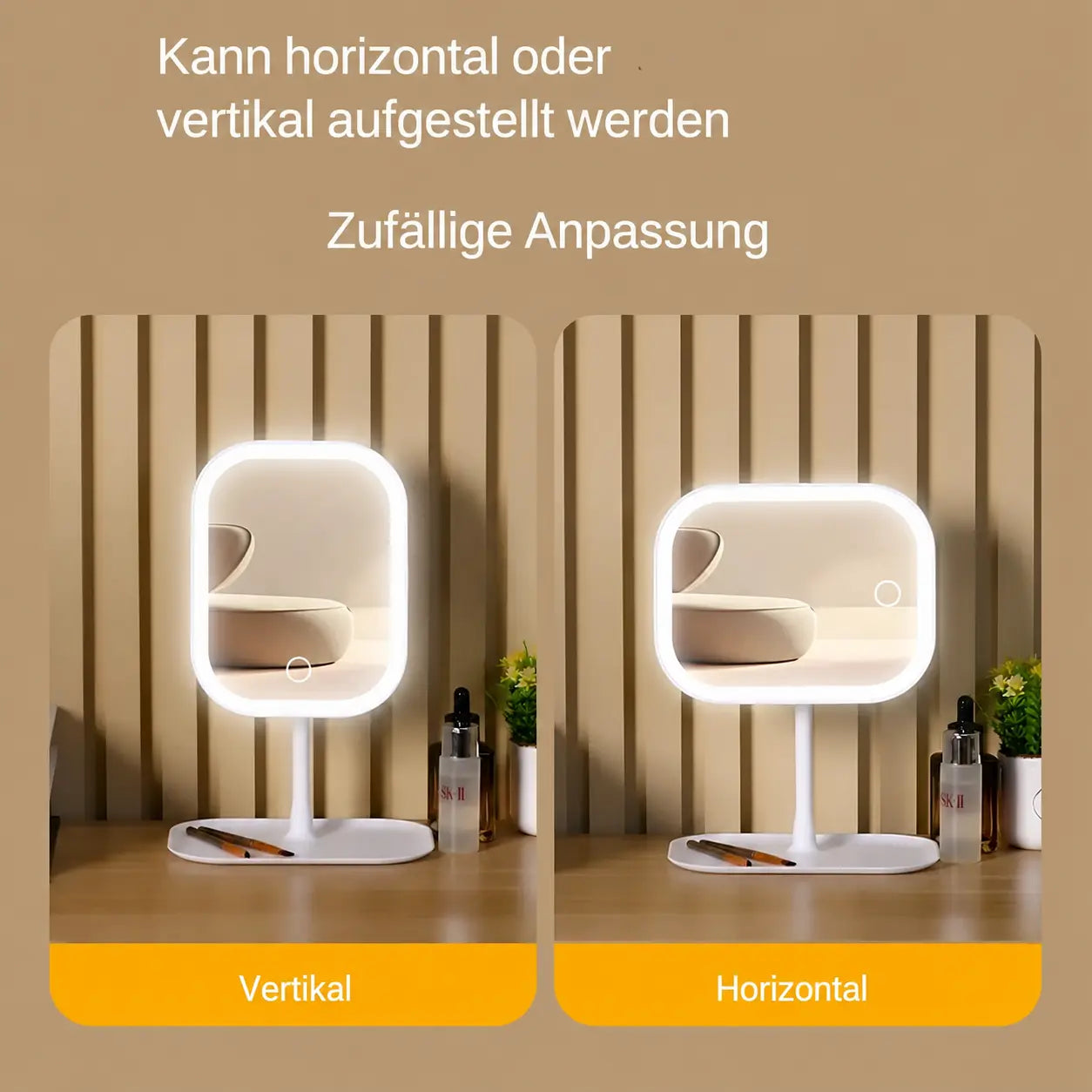 VELORA LED Schminkspiegel