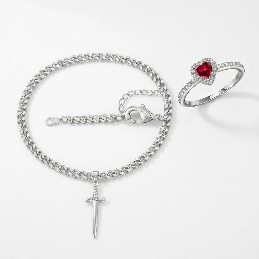 VELORA Couple Set | Herz & Schwert