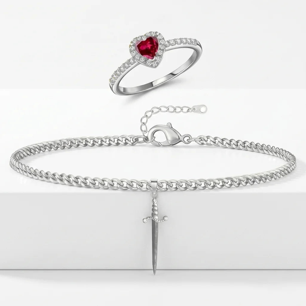 VELORA Couple Set | Herz & Schwert