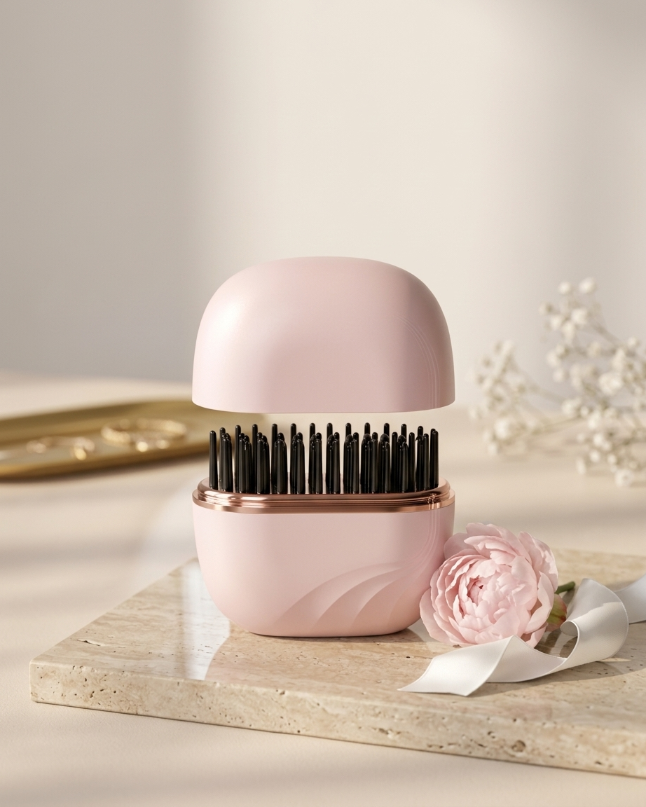 VELORA Mini Haarglättungsbürste