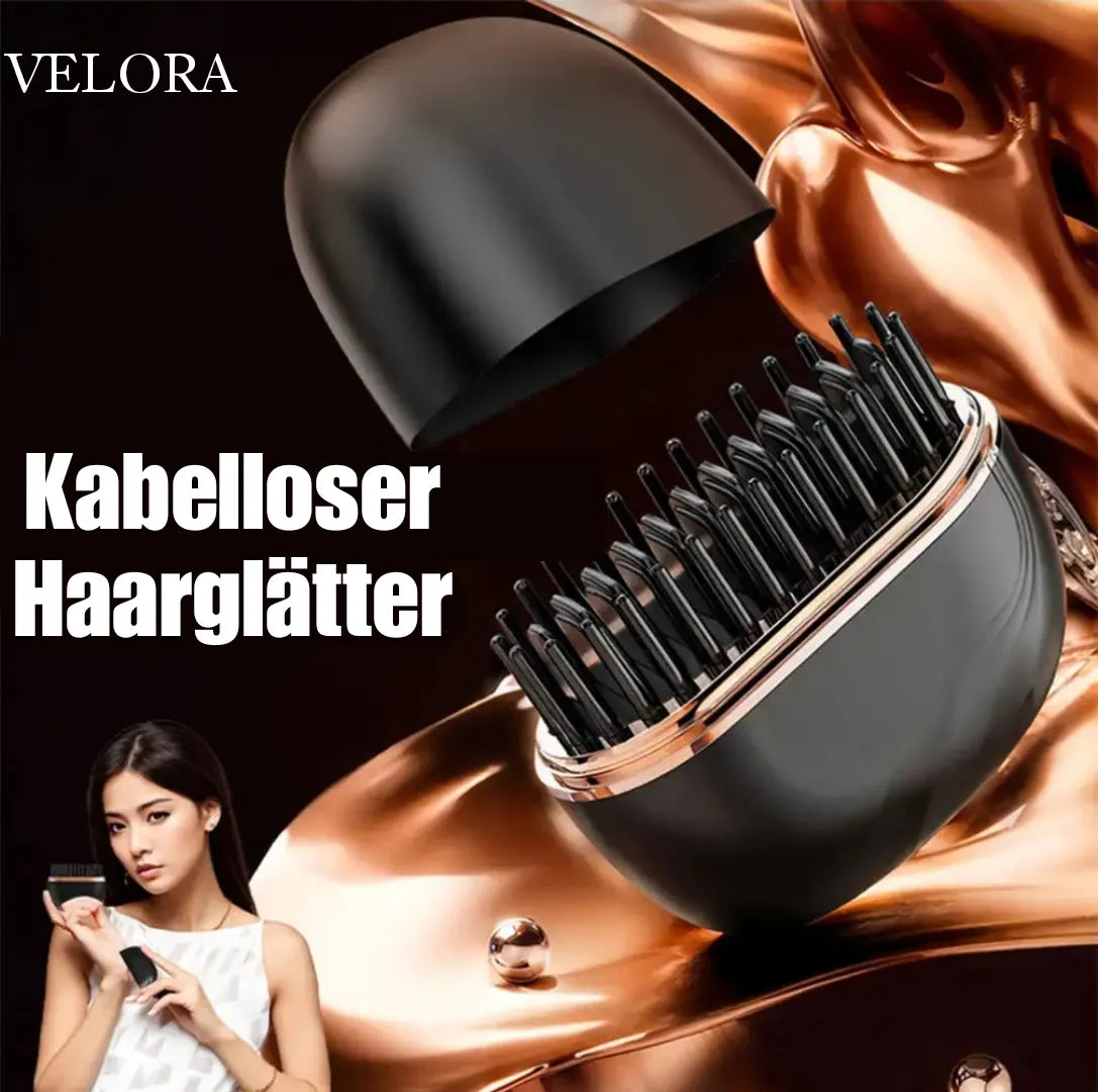 VELORA Mini Haarglättungsbürste